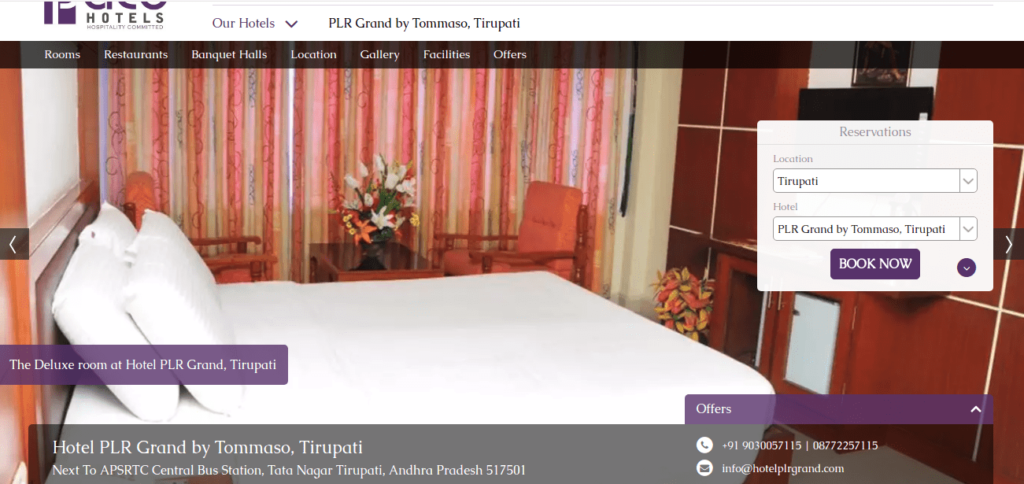 Hotels in Tirupati